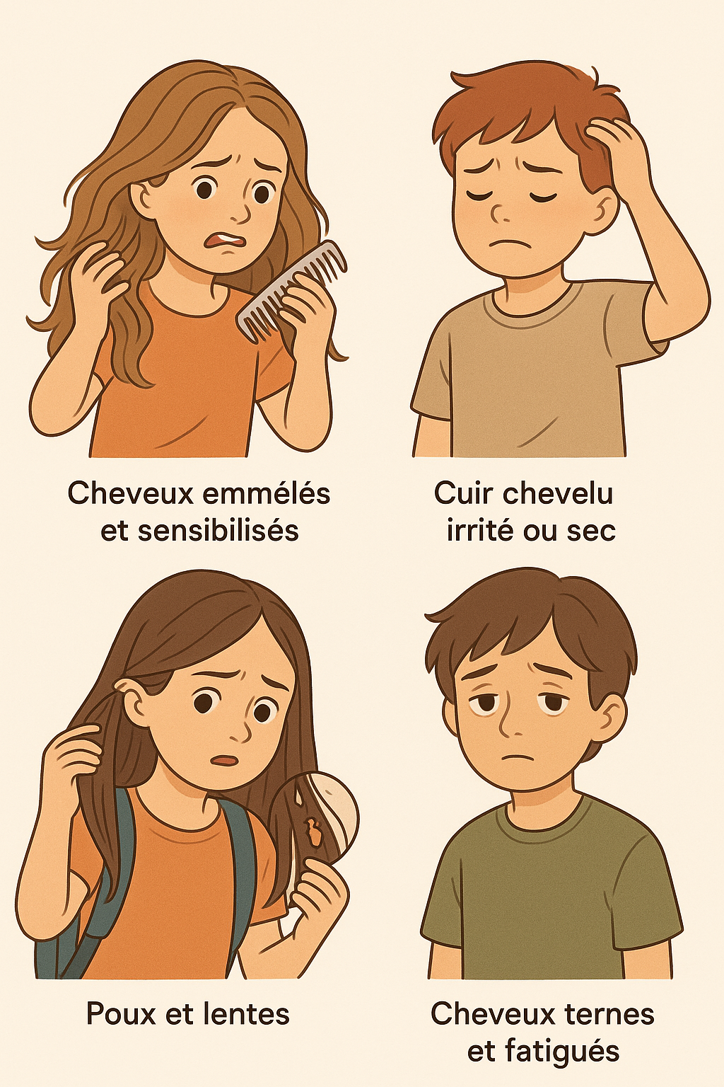 soin cheveux enfant